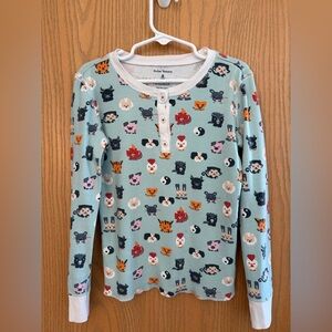ROLLER RABBIT Chinese New Year Long Sleeve Kids Pima Cotton Pajama Set Size 8